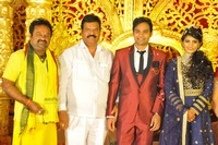 Producer Krishna Reddy Son Wedding Reception